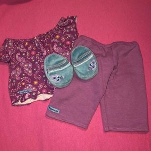 American girl pajama set